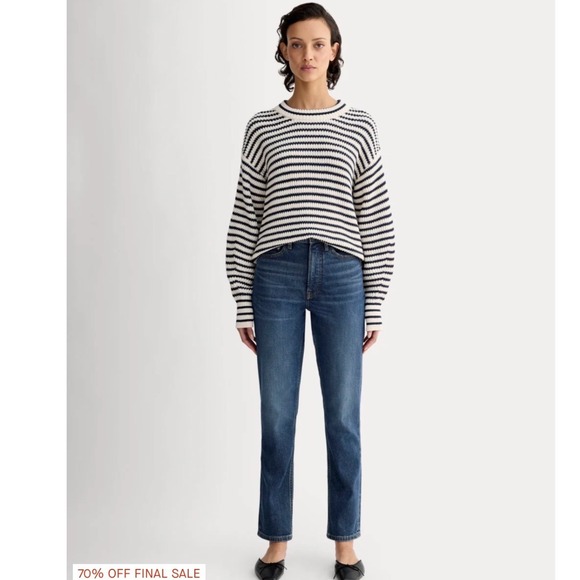 Everlane Denim - Everlane The Cheeky Straight Jean Size 31 Regular minimalist flattering staple